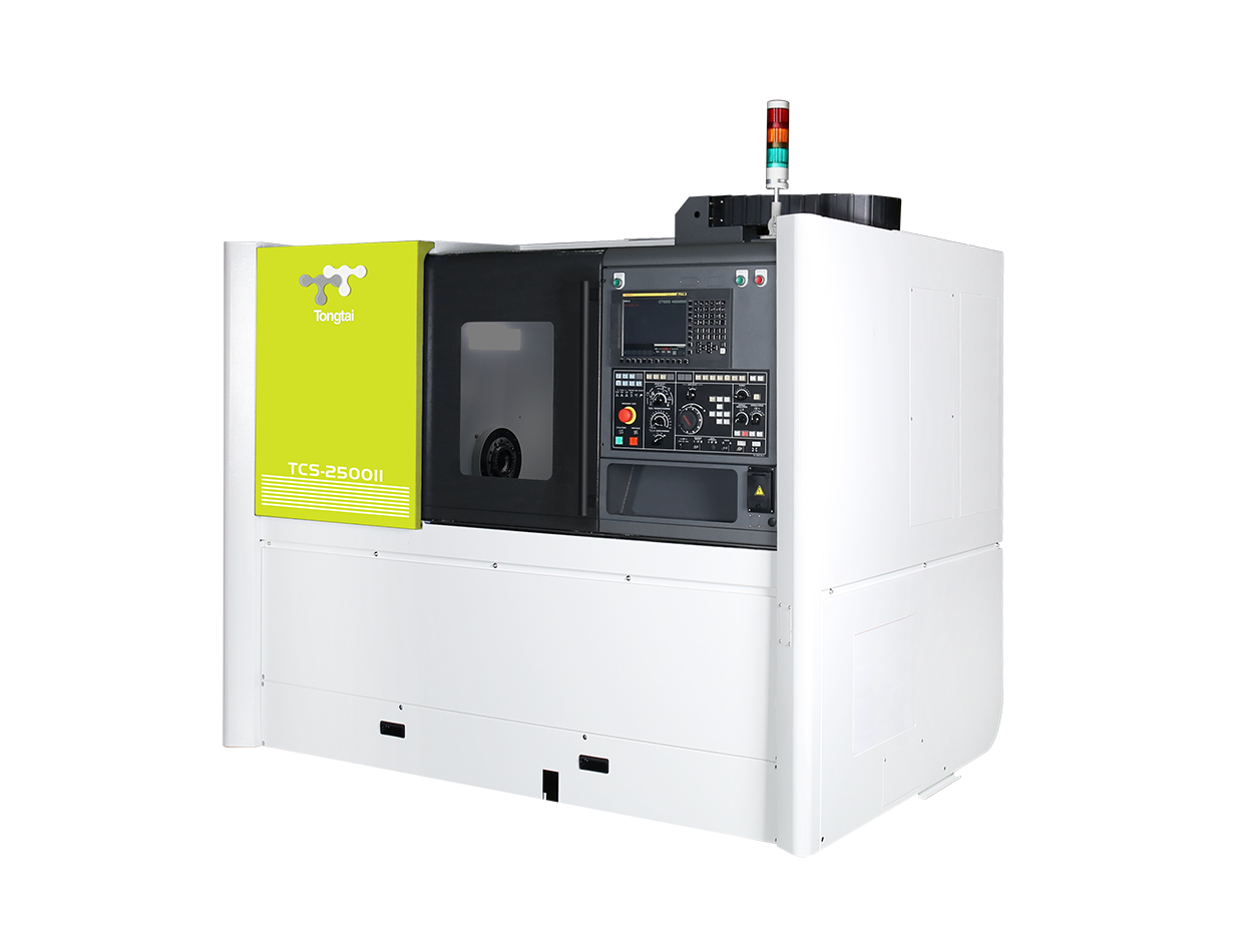 CNC Lathe-TCS-2500II-angle-green